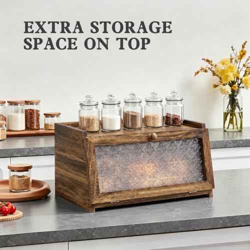 Bread Box for Kitchen Countertop