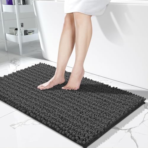 Long Bathroom Rugs Non Slip Washable 44x24 Inch (7.35 Sq Ft)