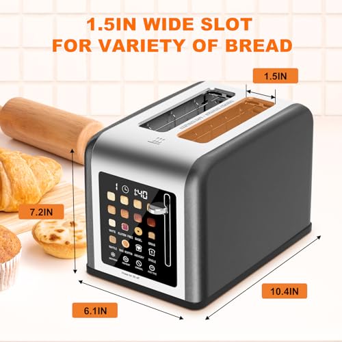 2 Slice Toaster Touch Screen