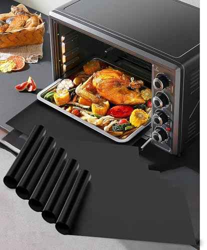 5 Pack Oven Liners for Bottom of Oven