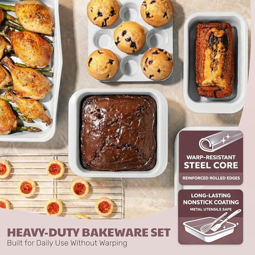 6 Pc Stackable Baking Pans Set (6 Count)
