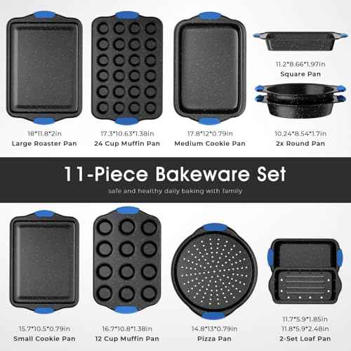 11 Piece Professional Stackable Baking Set
