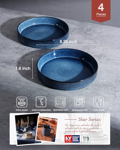 Star 8.25" Pasta Bowls Set of 4 (4 Count)