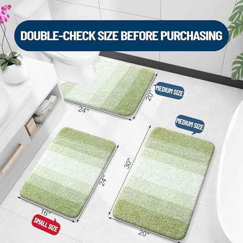 Bathroom Runner Rug 59x20