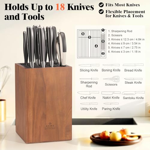 Universal Knife Block Without Knives