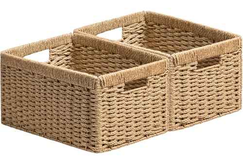 2 Pack Wicker Basket (2 Count)