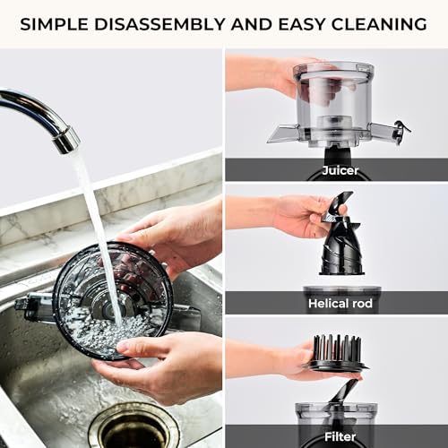 Juicer Machines with 5.3" Extra Wide Chute