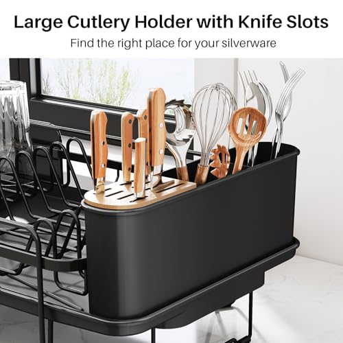 Large Dish Drying Rack for Kitchen Counter