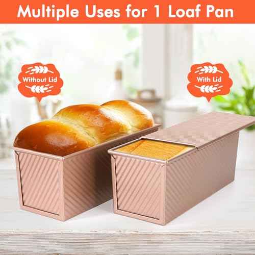 2lb Pullman Loaf Pan with Lid