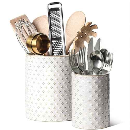 Kitchen Utensil Holder for Countertop (2 Count)