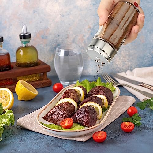 Spice Jar with Shaker Lids (6 Count)
