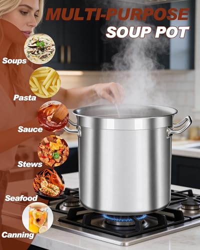 35 Quart Stainless Steel Cooking Pot