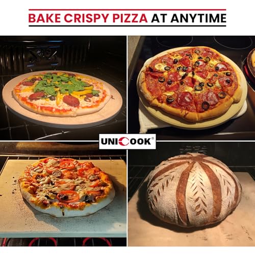 15" Round Pizza Stone for Oven and Grill