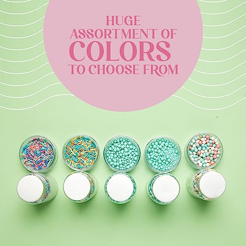 Sprinkles Retro Pop Disco Ball Mashup Sprinkles Mix Navy Blue