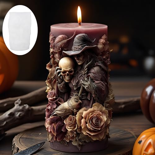 Skull Flower Mold