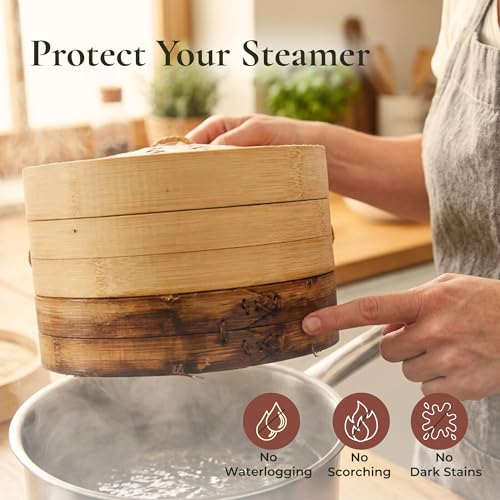 Stainless Steel Steamer Ring for Bamboo Steamer Basket 11