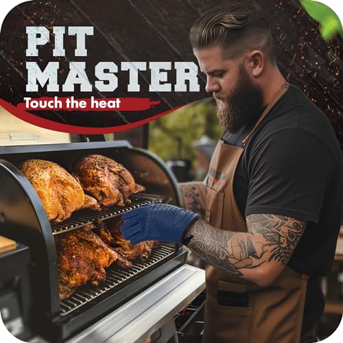 Silicone Smoker BBQ Gloves (2 Count)