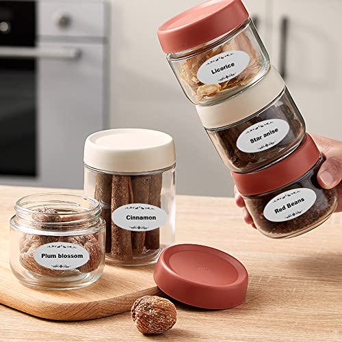 300 Pcs Jar Canning Gift Labels Stickers (300 Count)