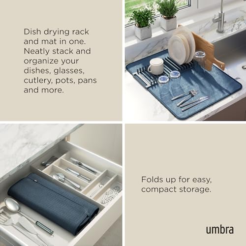 Udry Dish Drying Rack with Mat