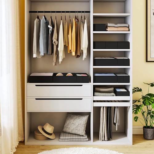 Drawer Organizer Clothes 6 Pack (6 Count)
