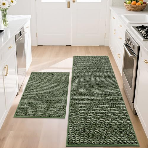 Kitchen Rugs and Mats 2PCS Non