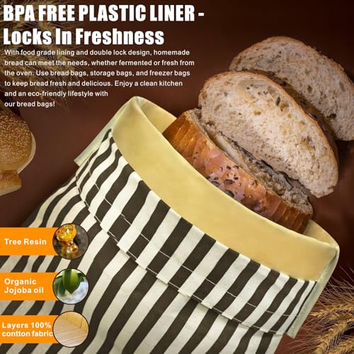 Beeswax Bread Bags 2 Pack (390 Count)