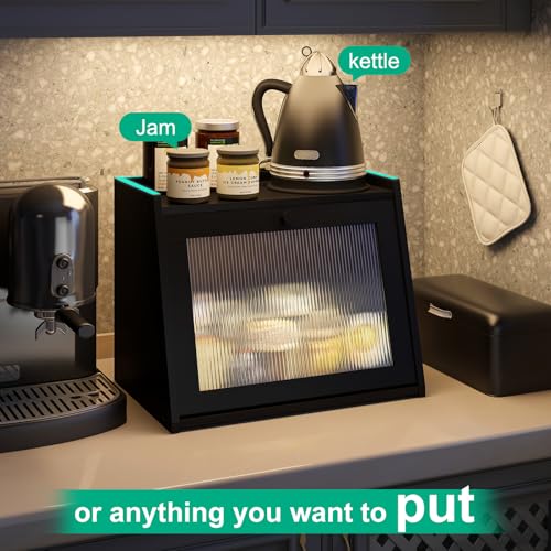 Large Bread Box for Kitchen Counter