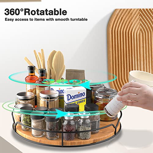 Lazy Susan Turntable Organizer with Anti