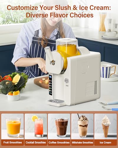 Slush Machine & Ice Cream Maker Machine 2