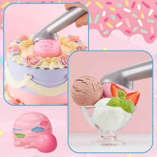 8 Pcs Ice Cream Scoop Set (8 Count)