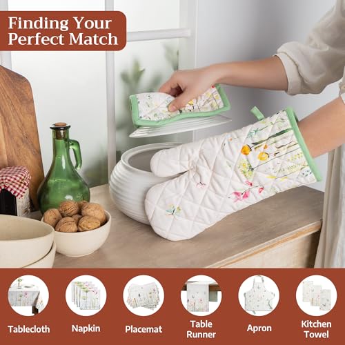 Maison d'Hermine Oven Gloves 100% Cotton Oven Mitt