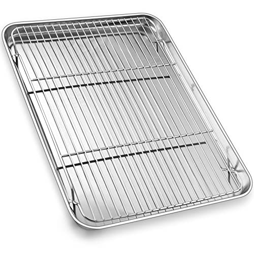 Stainless Steel Baking Sheet with Rack Set for Cookie