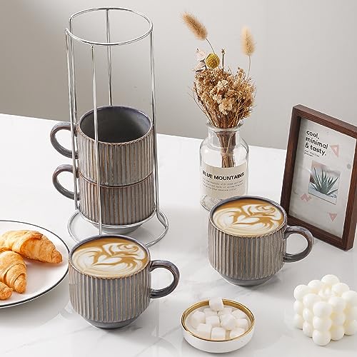Porcealin Coffee Mugs (4 Count)