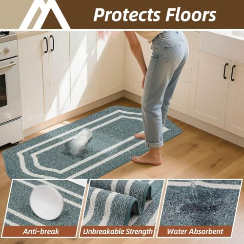 Kitchen Rugs and Mats 24"x59" Non Slip Kitchen Mats for Floor