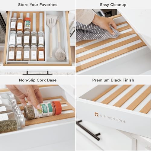 Expandable Spice Drawer Organizer