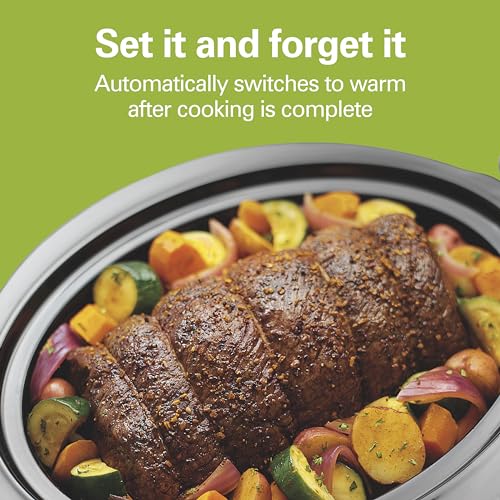 Set & Forget 4 Quart Programmable Slow Cooker