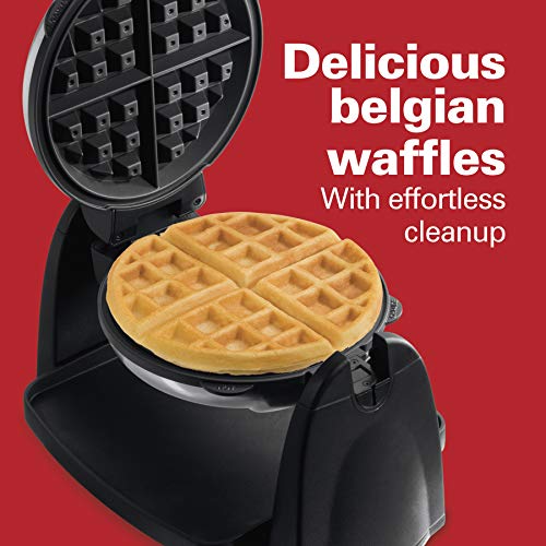 Flip Belgian Waffle Maker with Non