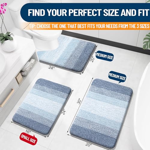 Small Bathroom Rugs 24x16