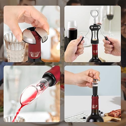 Wine Bottle Opener Wine Accessories Gift Set