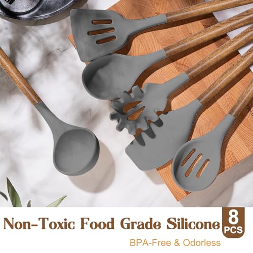 Silicone Cooking Utensil Set (8 Count)