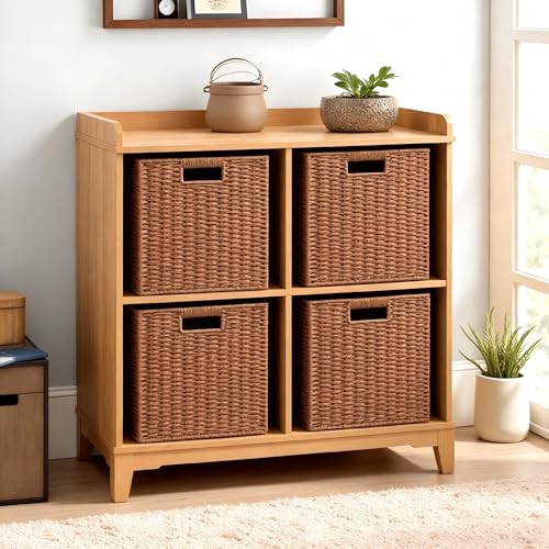 3 Pack Wicker Basket (3 Count)