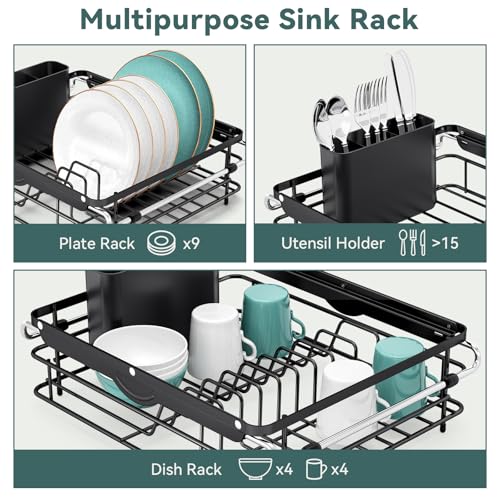 in Sink Dish Drying Racks