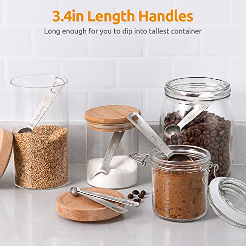 18 8 Stainless Steel Measuring Spoons Set of 7