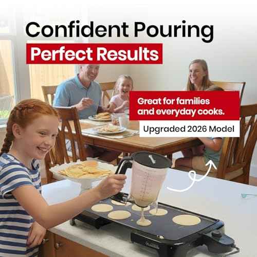 Pancake Batter Dispenser with 5