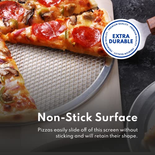 Restaurant Grade Seamless Aluminum Pizza Baking Screen