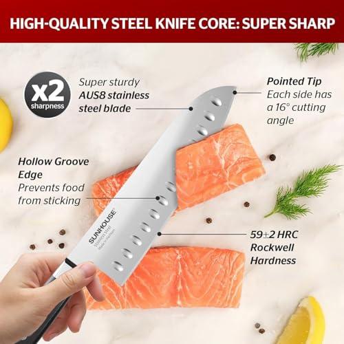7 Inch Santoku Knife