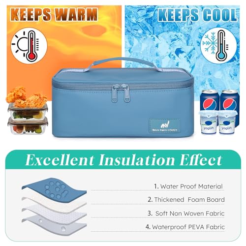 NOL Insulated Lunch Bag for Adults