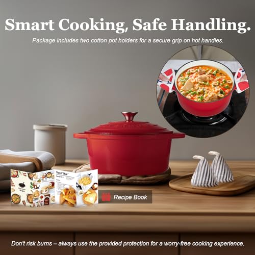 Enameled Cast Iron Dutch Oven