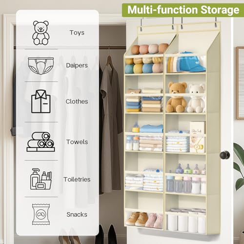 2 Pack Over the Door Organizer (2 Count)