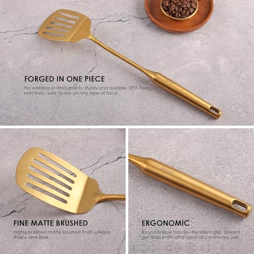 Gold Kitchen Utensils Set (9 Count)